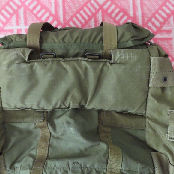 GIBRALTAR US MILITARY NYLON FIELD PACK LC-1 (NO FRAME) 1970s - Picture 5 of 9